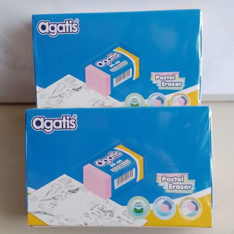 

Penghapus Stip Agatis PP-40 Pastel ( 40 Pcs ) [ Original ]