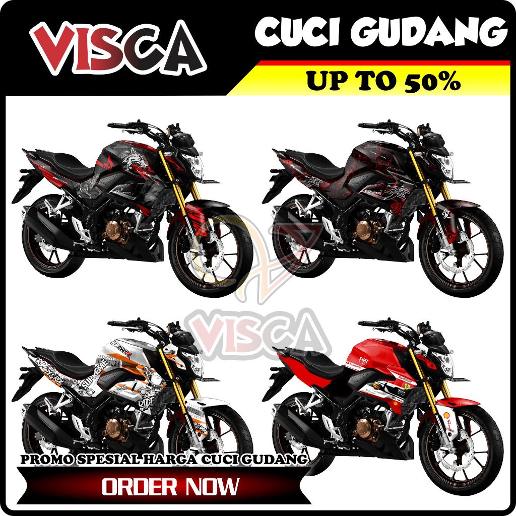 【CUCI GUDANG】Decal CB 150R 2021 Full Body Variasi Harga Murah / Stiker Motor CB 150R 2021 Full Body 