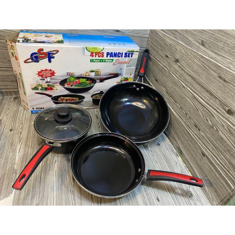 PANCI SET GSF ENAMEL 2630P / PANCI SET GSF ANTI LENGKET