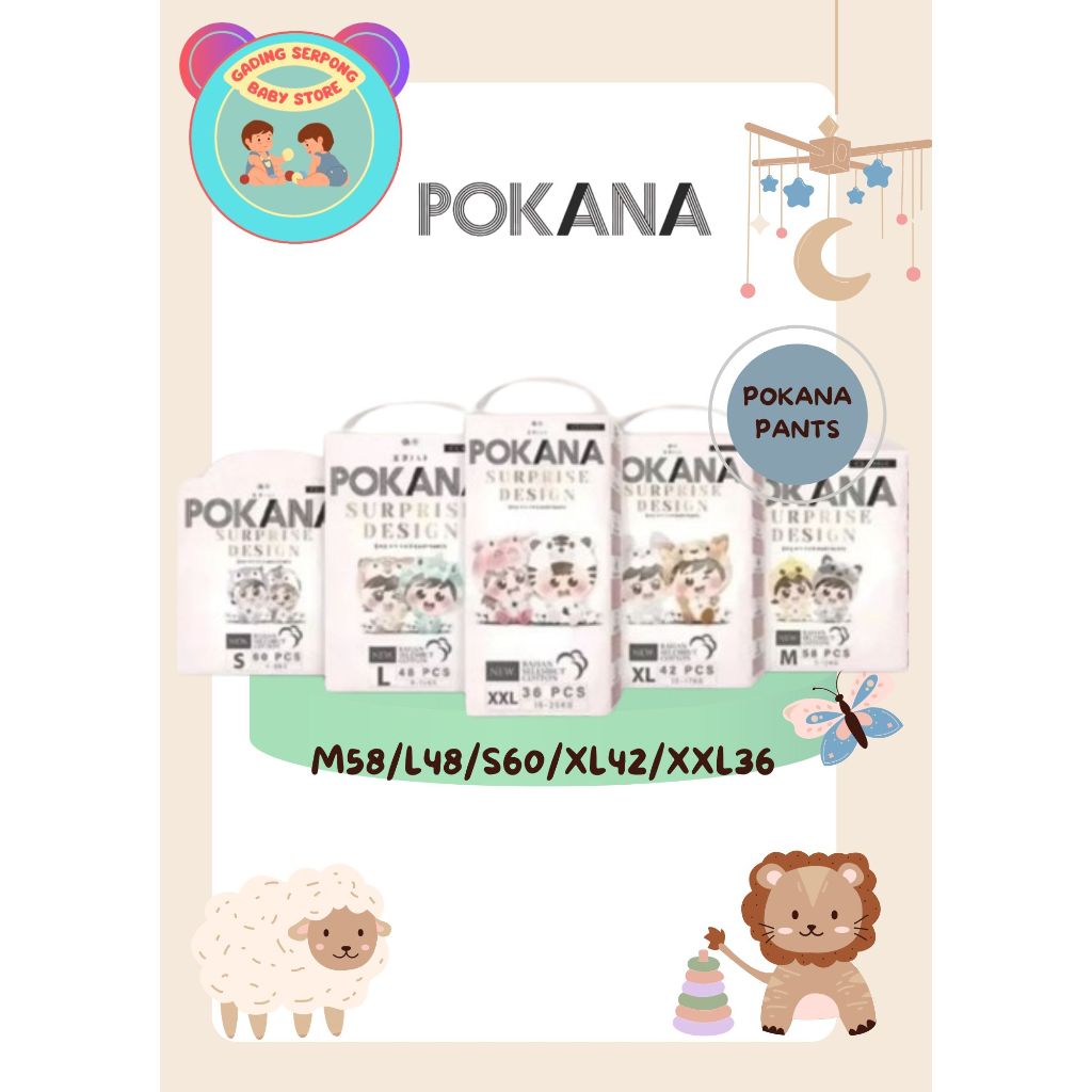 POKANA CELANA M58/L48/S60/XL42/XXL36
