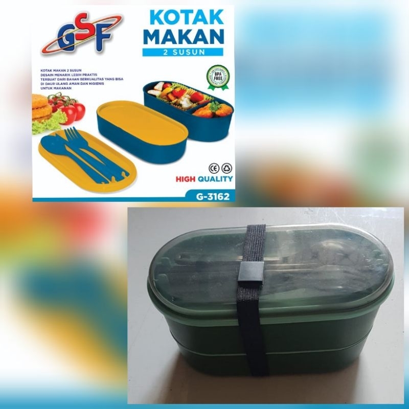 Lunch Box Gsf 3162 Kotak Makan Gsf