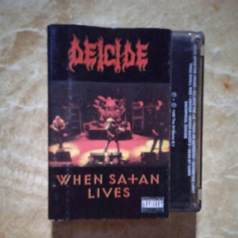 kaset pita deicide when satan lives