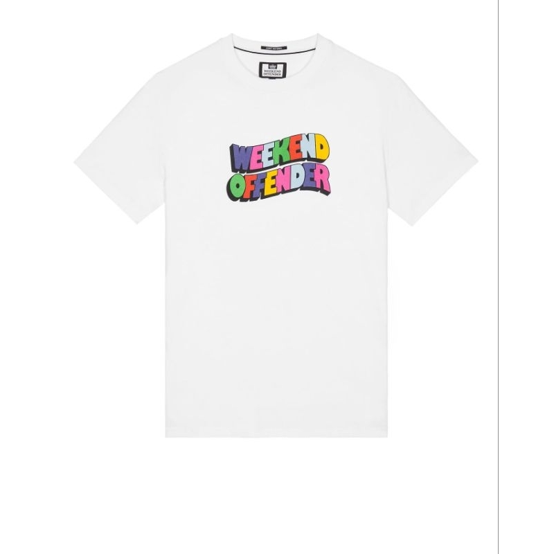 Weekend Offender Multicolour T-Shirt White Original
