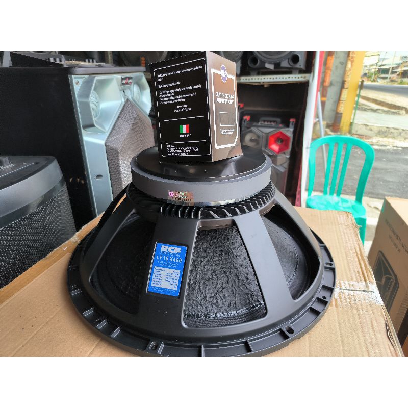speaker RCF 18x400 speaker 18 inc 1000 watt