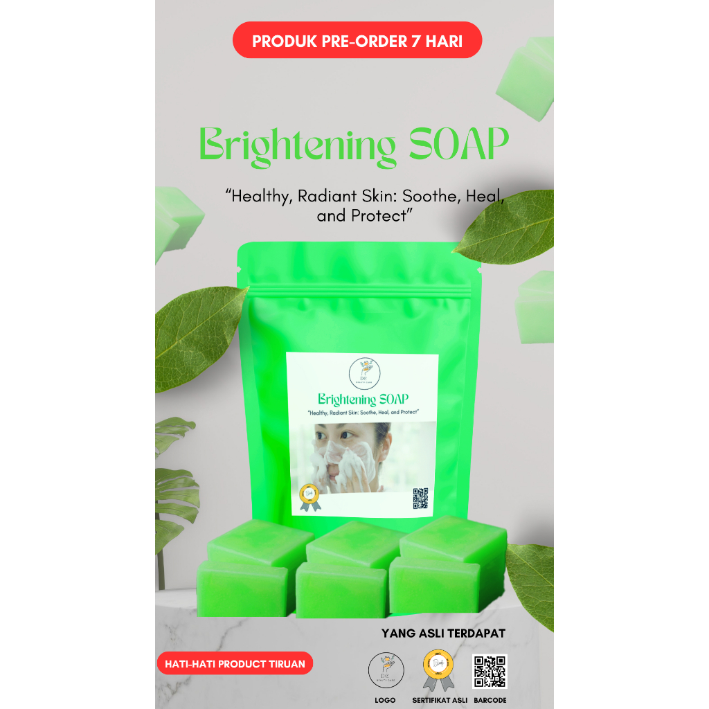 Green Whitening Soap Dc Beauty Care