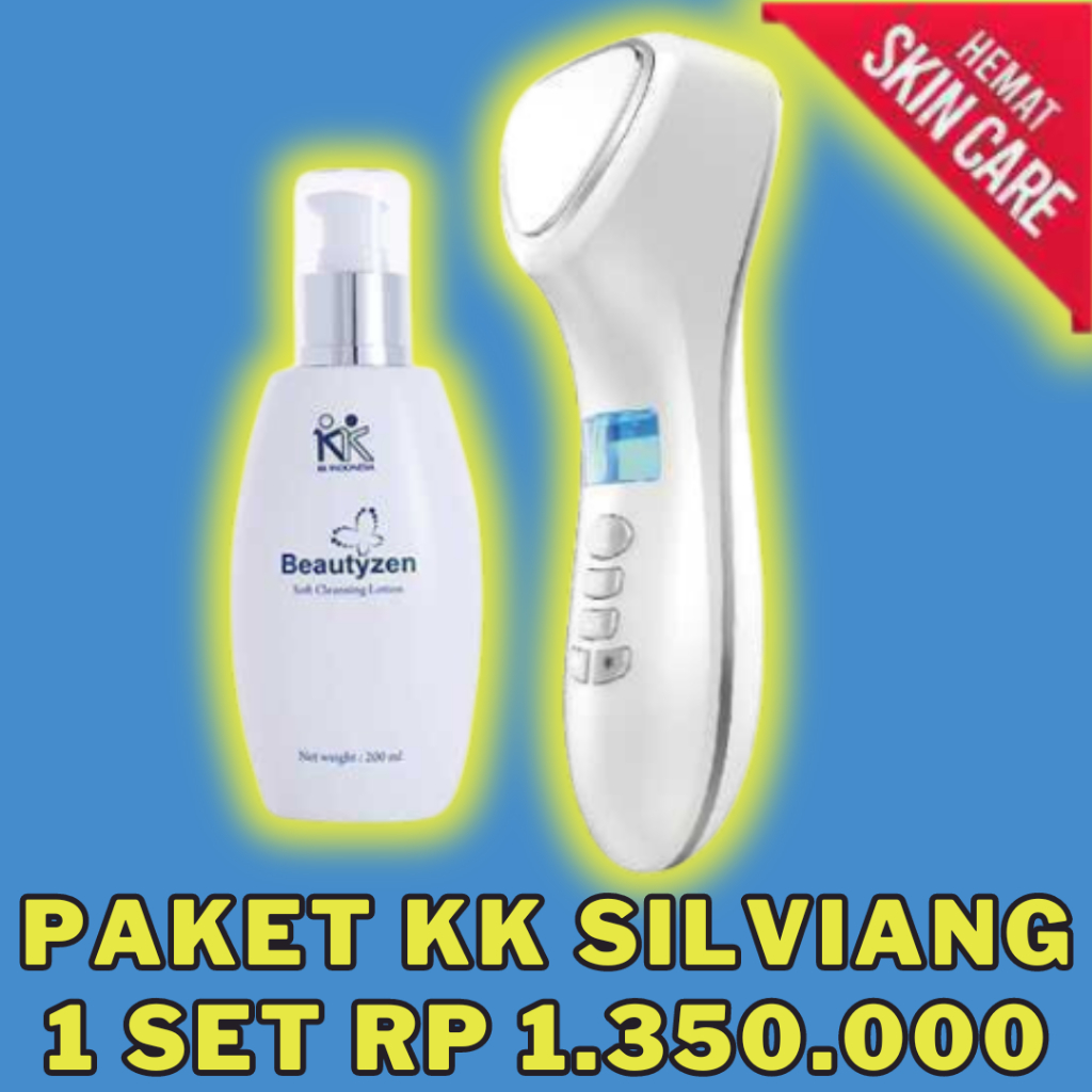 SUPER HEMAT SILVIANG 3 ALAT FACIAL RUMAHAN TEKNOLOGI CANGGIH WAJAH HALUS BERSIH PUTIH KK INDONESIA