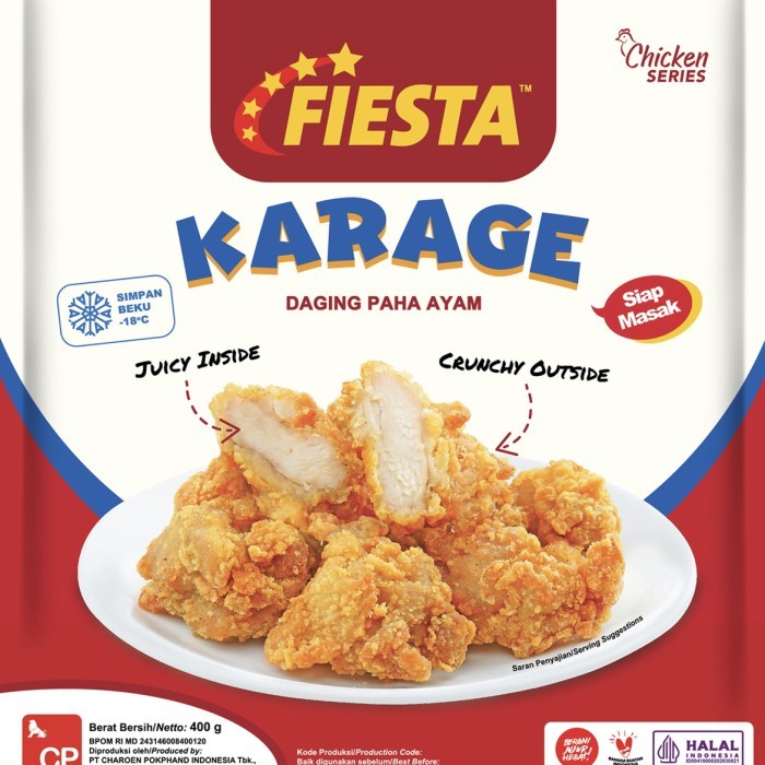 

Karage Fiesta 200gr Chicken Karaage Fiesta 200gr