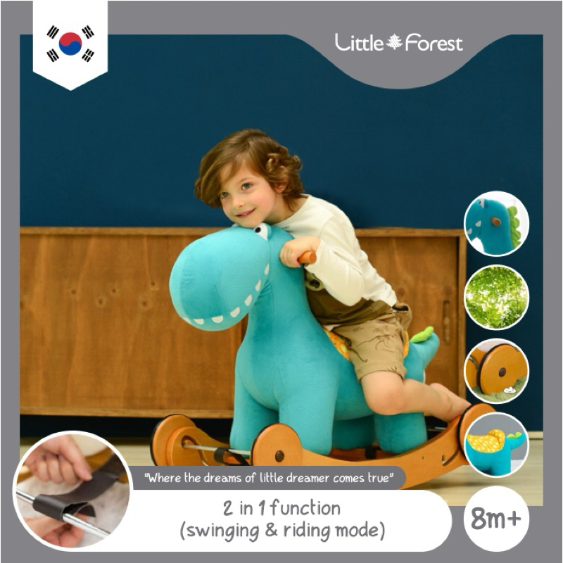 Little Forest Rocking Horse Ride - Mainan kudaan Anak