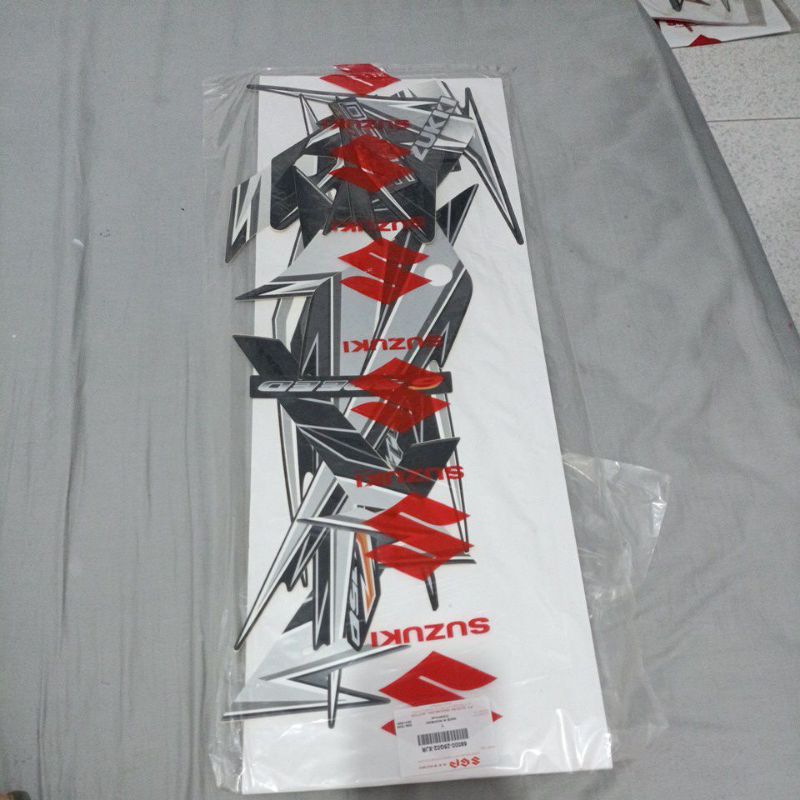 striping satria fu 2009 abu hitam
