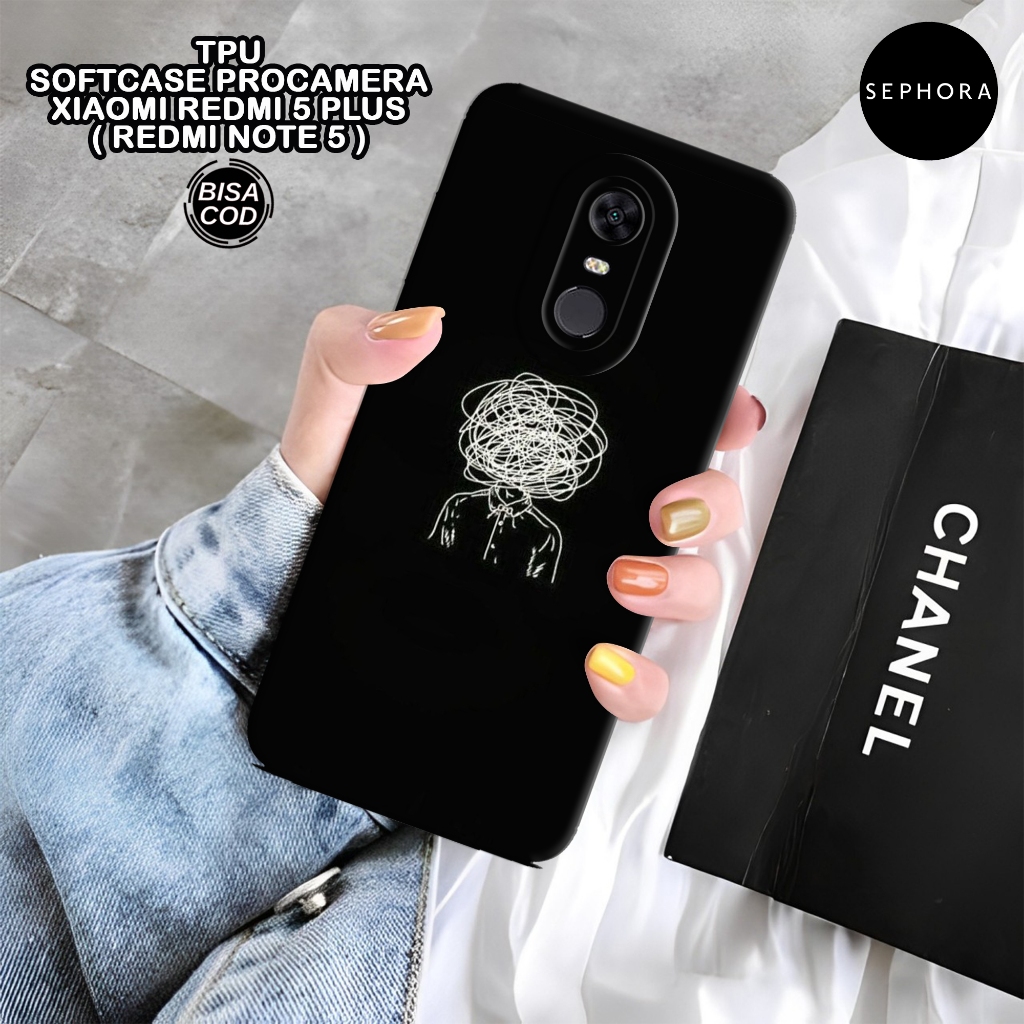 Case XIAOMI Redmi 5 Plus ( Note 5 ) - Fashion Case Aesthetic - Softcase Redmi 5 Plus ( Note 5 ) - Ca