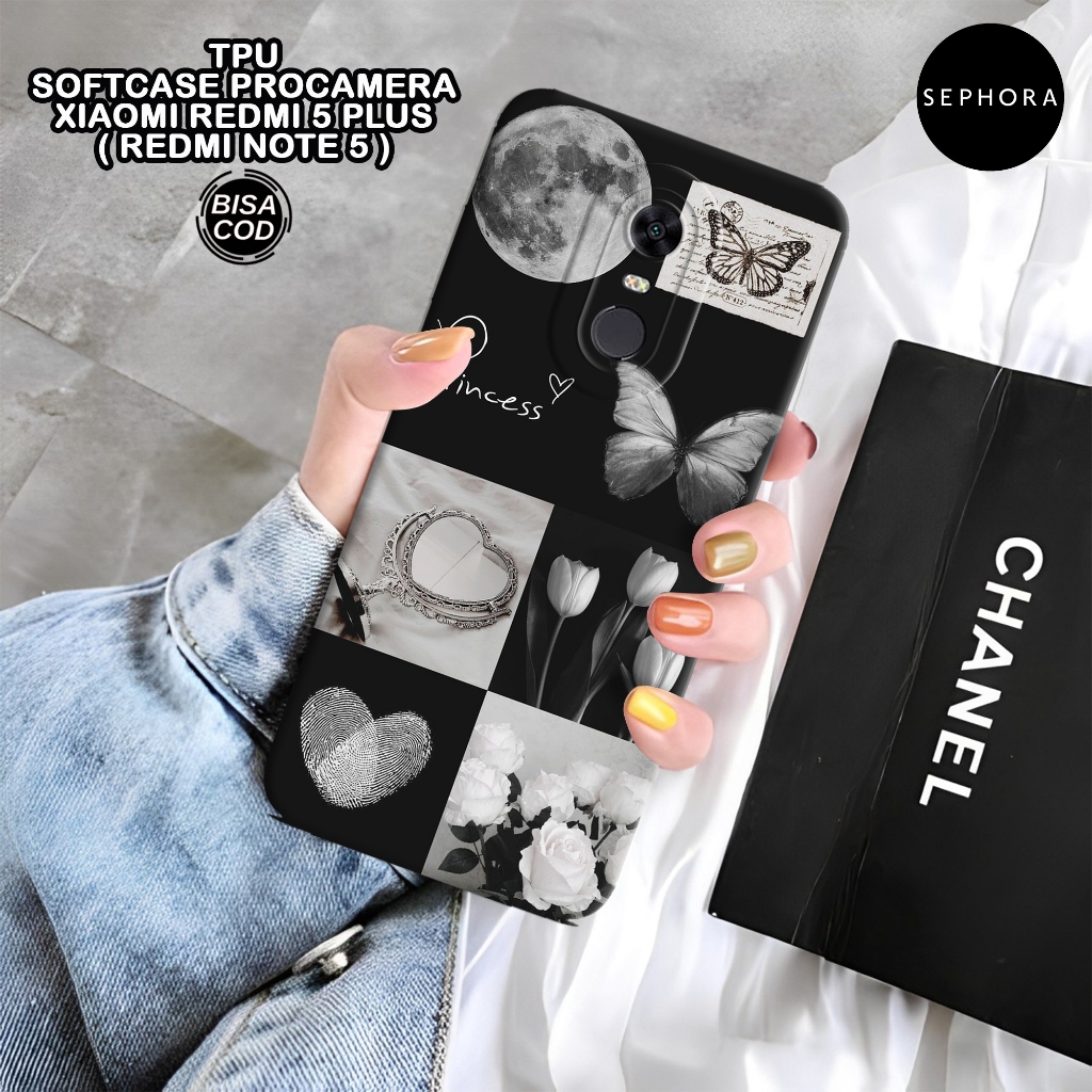 Case XIAOMI Redmi 5 Plus ( Note 5 ) - Fashion Case Aesthetic - Softcase Redmi 5 Plus ( Note 5 ) - Ca