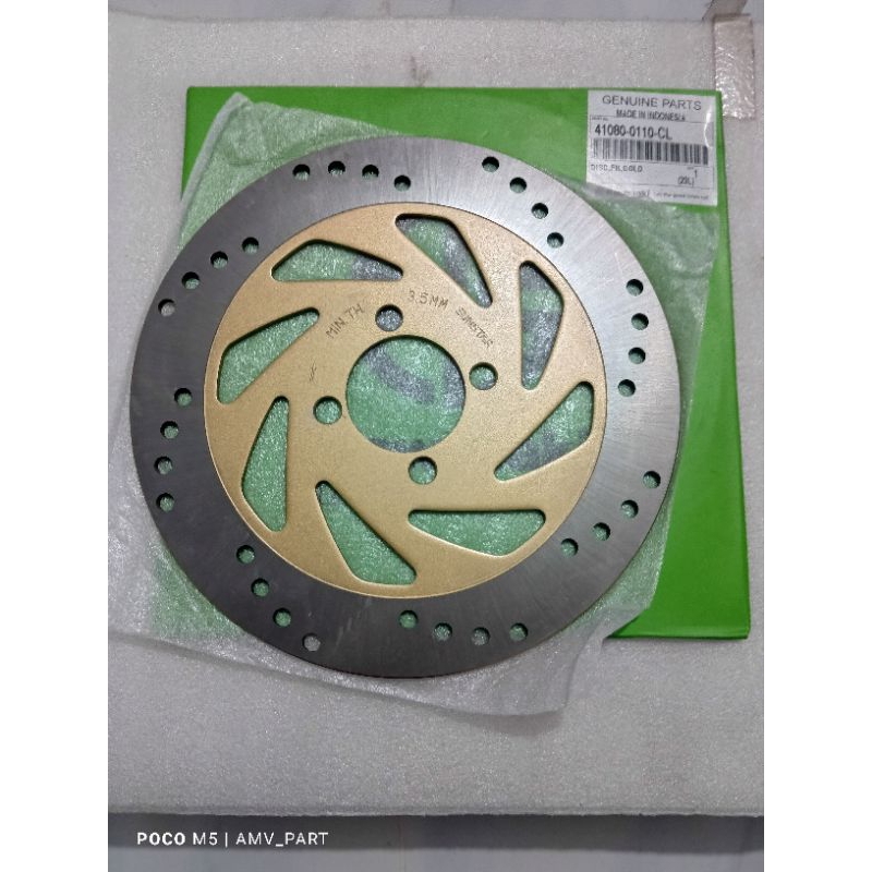 disc brake front fury125/piringan cakram Kawasaki fury w175 kaze r edge blitz zone zx130 original ka