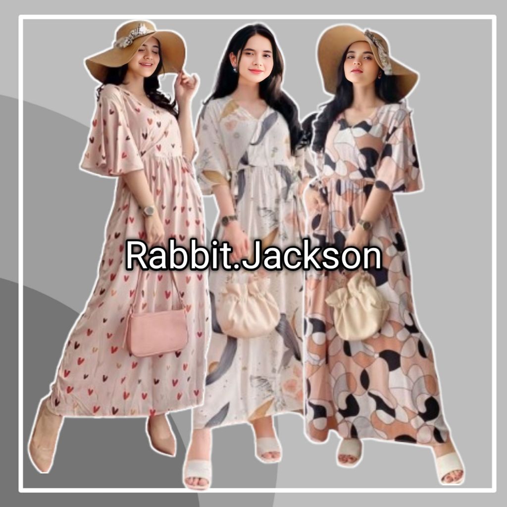 DASTER RAYON BUSUI MOTIF KEKINIAN MODEL KIMONO LIGHT SERIES