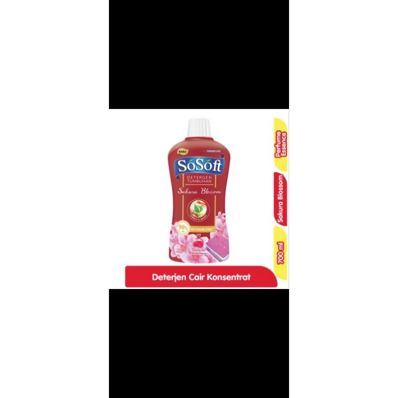 SOSOFT DETERGEN CAIR BOTOL