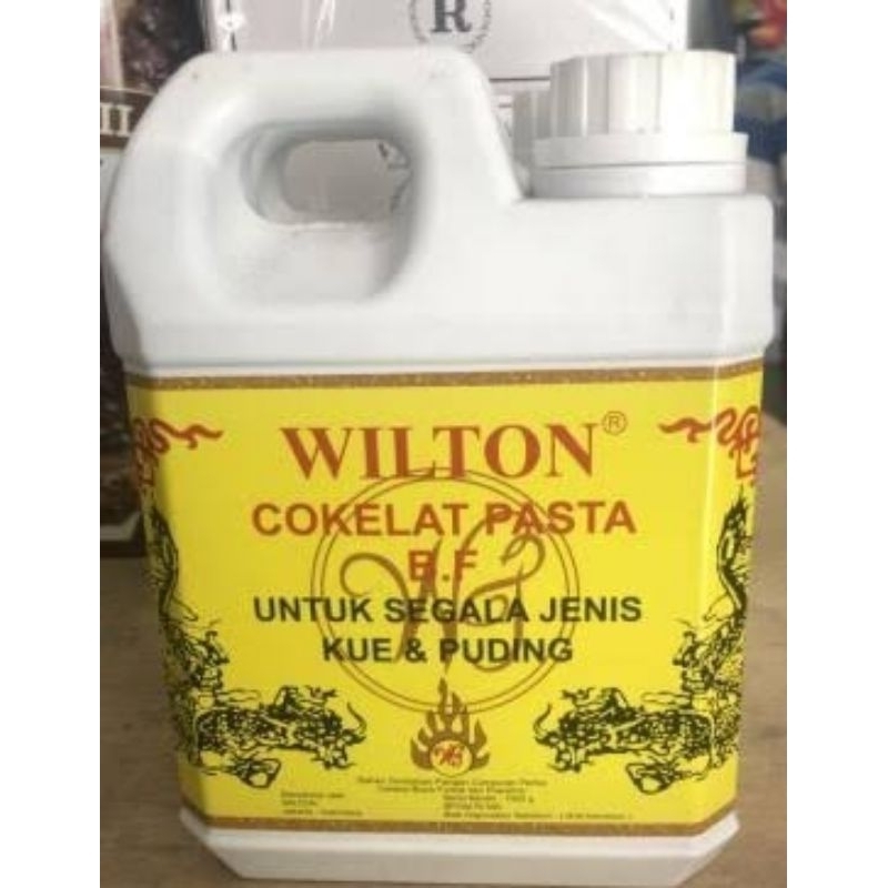 

wilton coklat pasta bg 1000 g ( 1 liter)