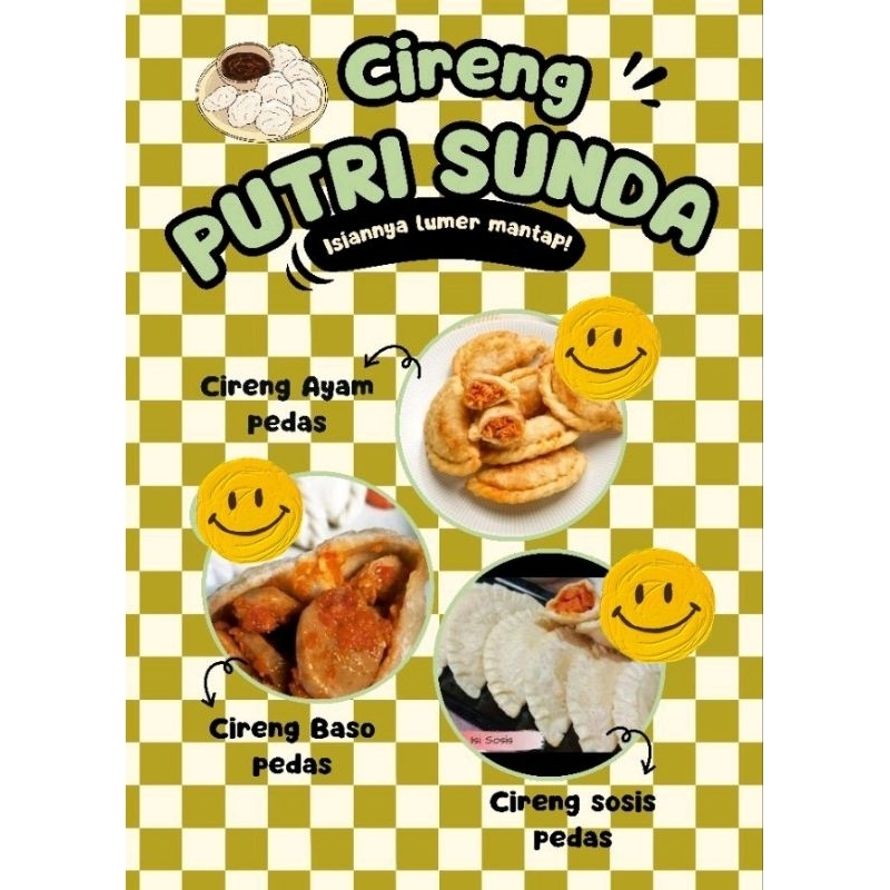 

CIRENG PUTRI SUNDA ISI AYAM TERIYAKI MAKNYUS