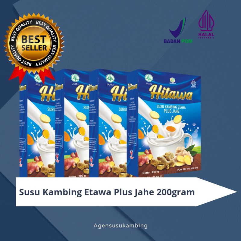 

Hitawa/Susu kambing plus jahe/Susu jahe