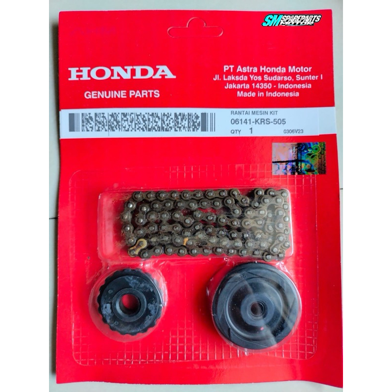 ORI Rantai Keteng Set / Kamprat Set Legenda / Supra Fit / Revo 06141KRS505