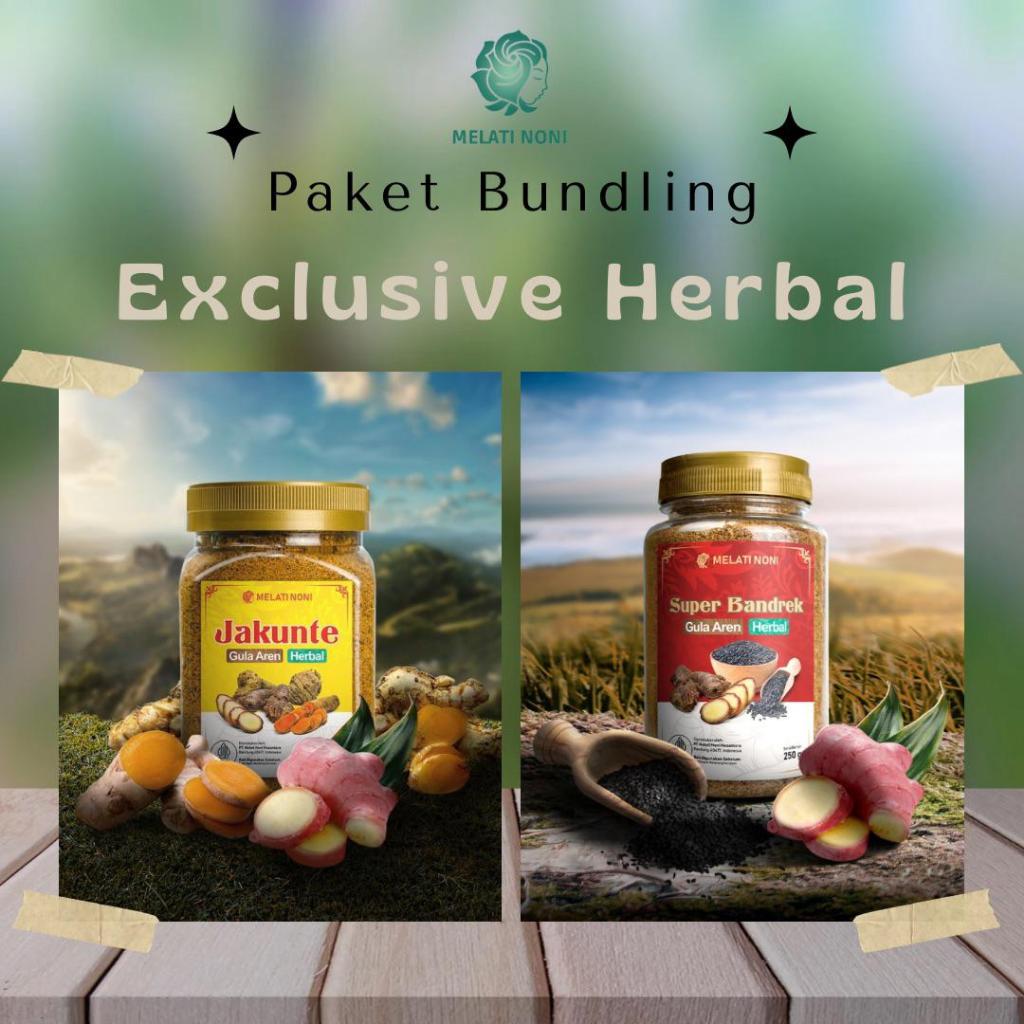 

Melati Noni Paket Jakunte Super Bandrek Jahe Merah Kunyit Temulawak Habbatussauda Gula Aren Herbal