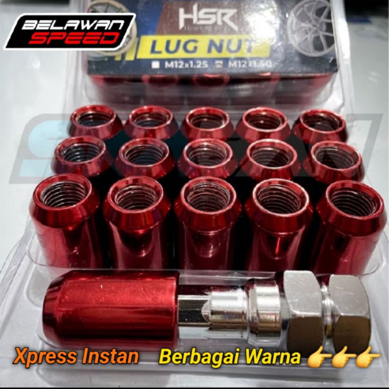 BAUT MUR RODA SENEKA PANJANG HSR MURAH UKURAN DERAT 1.50 DAN 1.25 MUR RODA SENECA BUAT LOBANG BAUT K