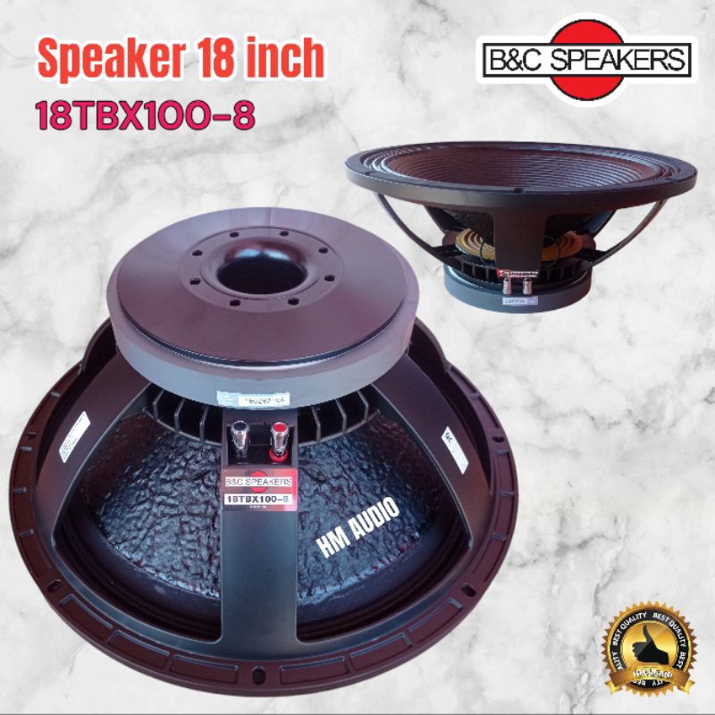 Speaker 18 inch B&C 18 TBX100 Speaker Bnc TBX 100
