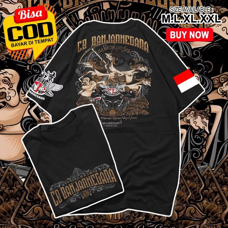 KAOS CB BANJARNEGARA 2024 Kaos Pria Kaos Motor