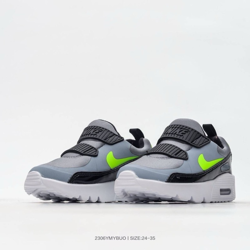 Sepatu Anak Nike Air Max 90 Tiny Grey Green