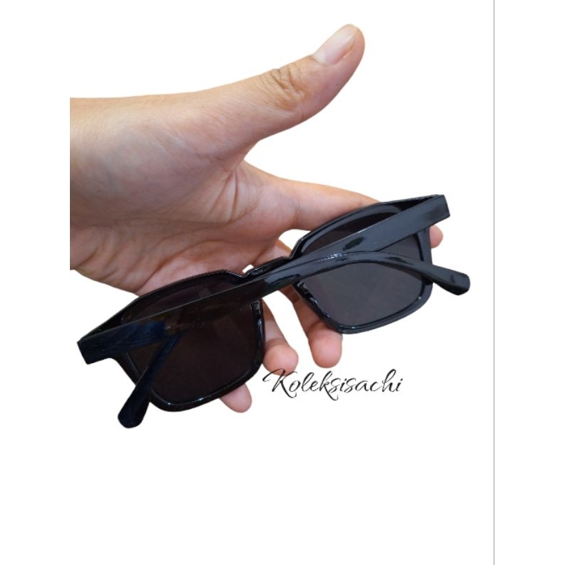 kacamata pria anti uv hitam kacamata pantai hitam