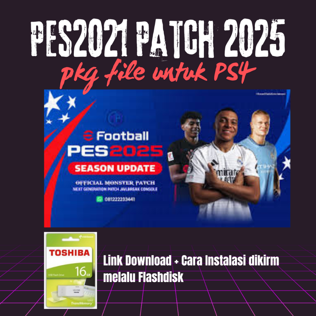 EFOOTBALL PES 2021 PATCH 2025 PS4 PKG FILE