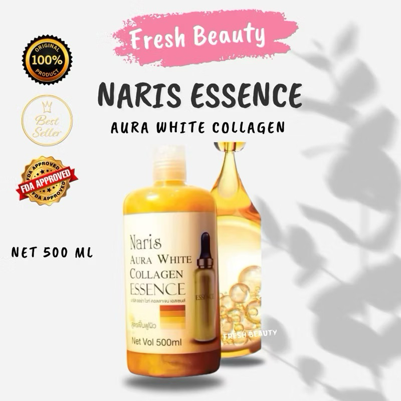Naris Aura white collagen essence