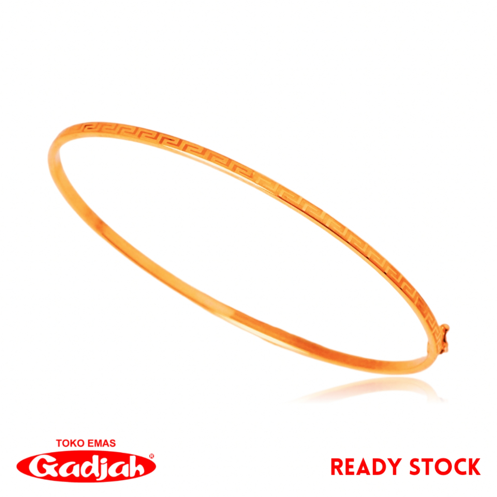 Gelang Emas Oval Labirin - Toko Emas Gadjah