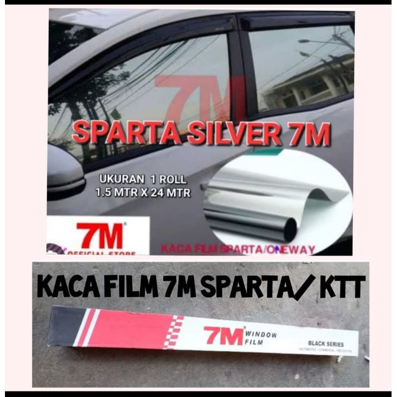 KACA FILM MERK 7M SPARTA/ KTT 1 ROL