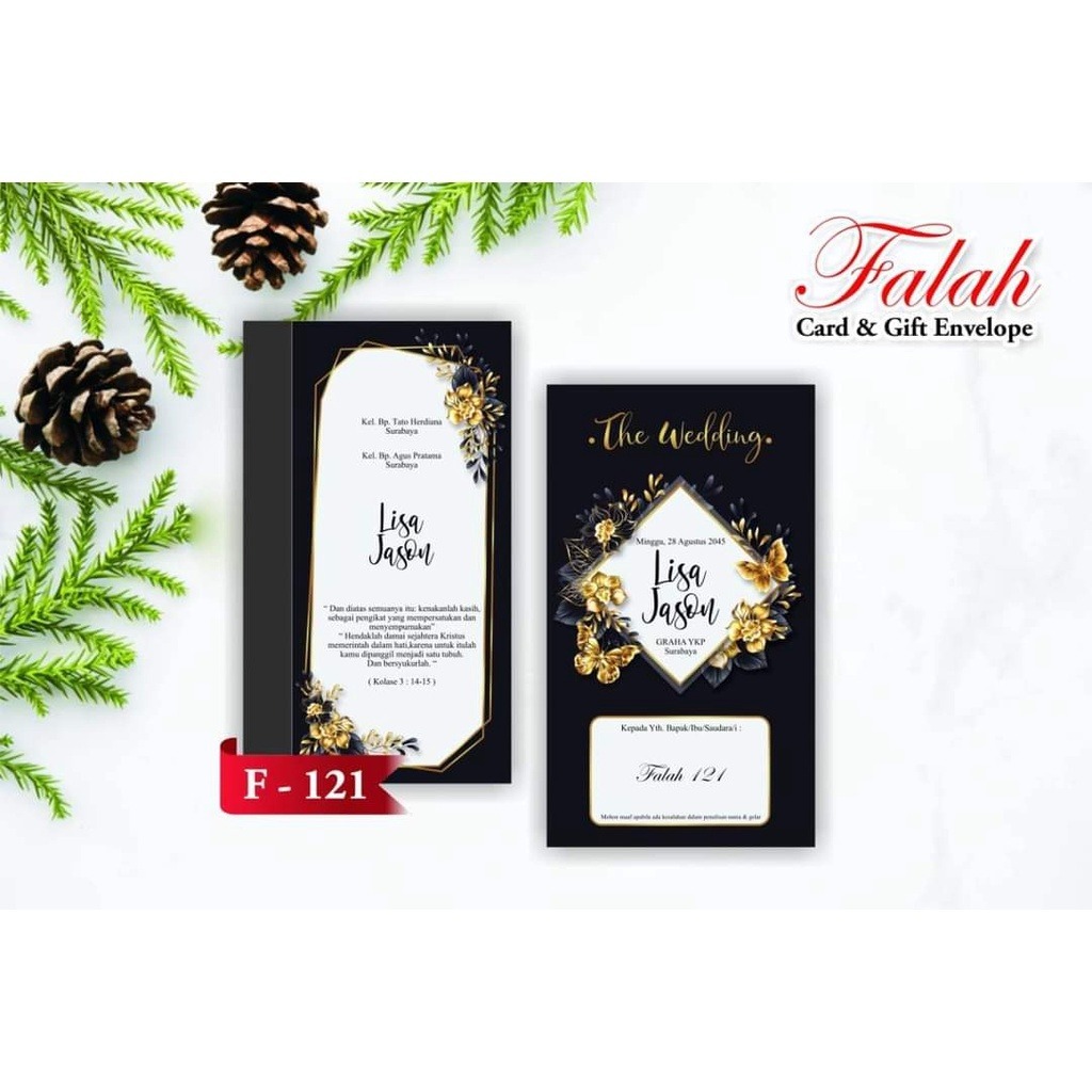 Kertas Blangko Undangan Falah 121 Murah