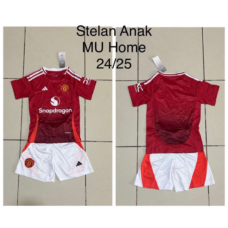 (KIDS) JERSEY BOLA MU HOME ANAK ANAK 2024 2025