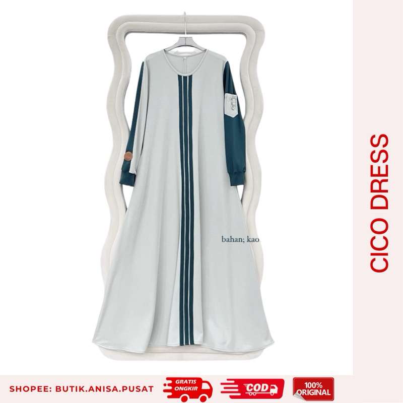 ZISHEERI GAMIS SPORTY CICO REPRO GREEN