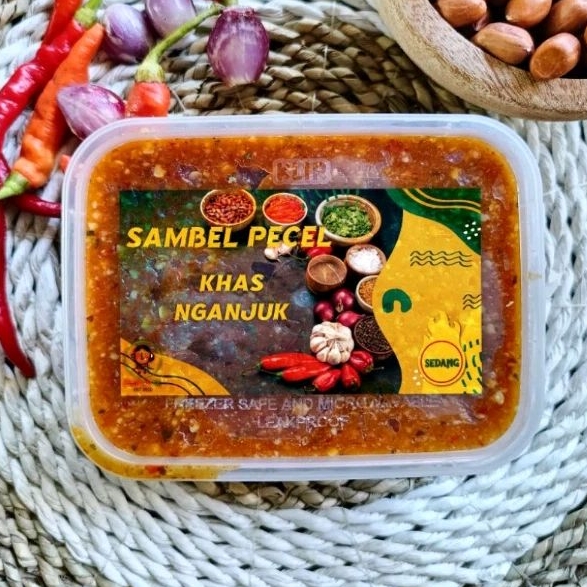 

Sambel Pecel Bumbu Pecel Murni KHAS NGANJUK | 250 gram