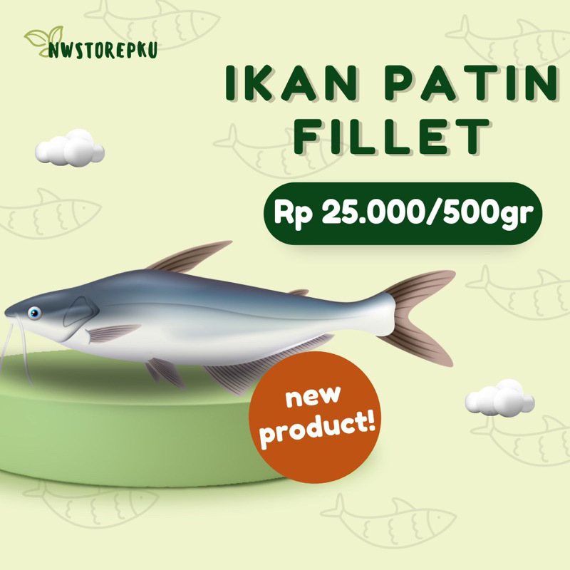 

IKAN PATIN FILLET 500gr