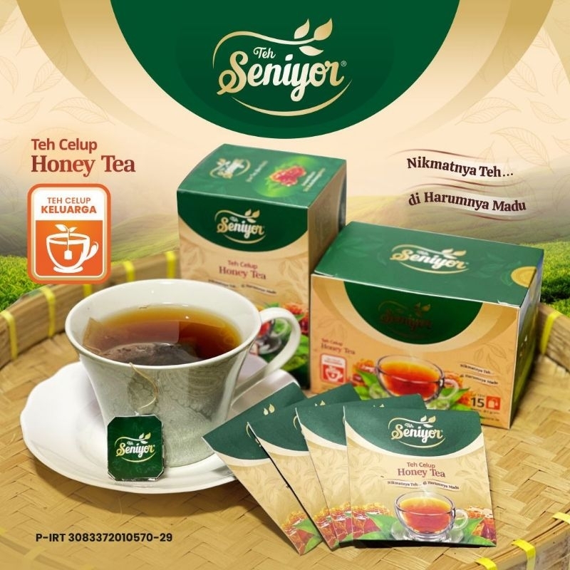 

Teh Hijau Celup Original Premium isi 15 Sachet