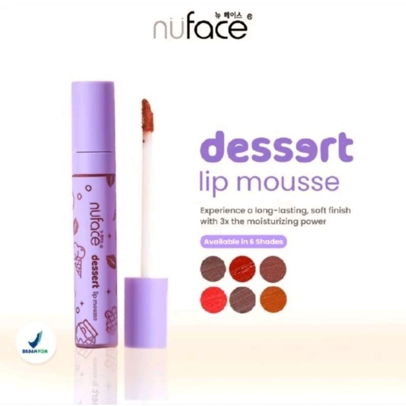 Nu Face Lipcream Desert Lip Mousse