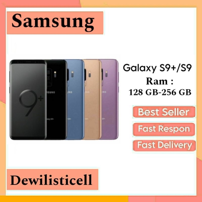 SAMSUNG Galaxy S9+//S9 Second Bekas Mulus Fullset Original