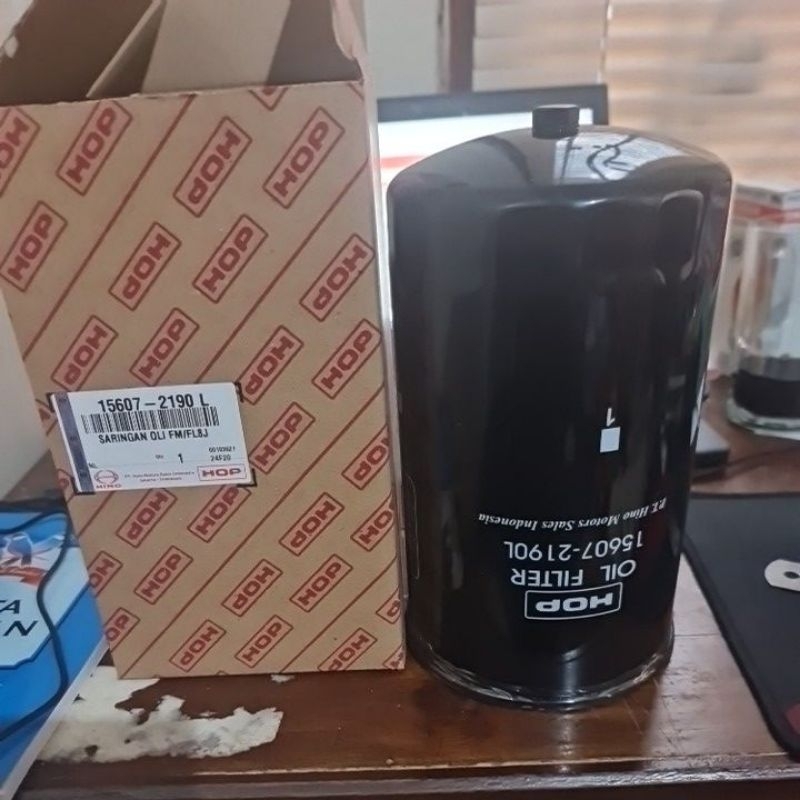 FILTER OLI OIL FILTER SARINGAN OLI HINO LOHAN HINO 500 ASLI ORIGINAL