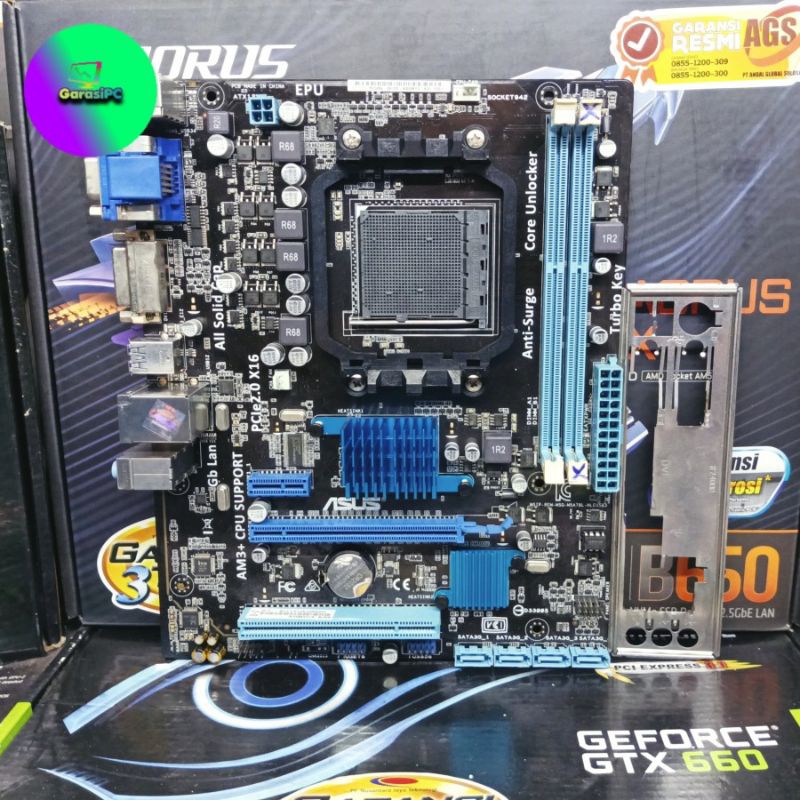 Motherboard AMD ASUS M5A78L-M LE/USB3 Socket AM3 AM3+ DDr3 MINUS SLOT MEMORY RAM MATI 1