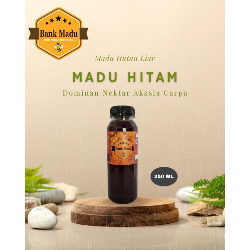

Bank Madu - Madu Hitam Hutan Liar 265ML