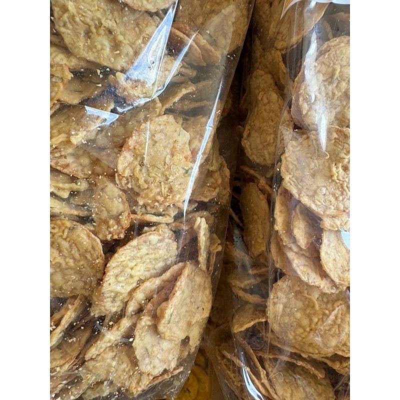 

KERIPIK TEMPI TEPUNG RASA YG GURIH ENAK DAN RENYAK 250 GRAM