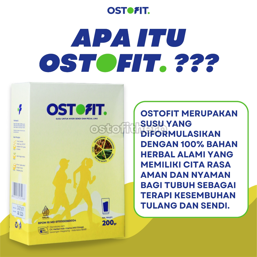 

DA OSTOFIT - Susu Herbal Untuk Atasi Segala Permasalahan Tulang Dan Sendi Secara Alami