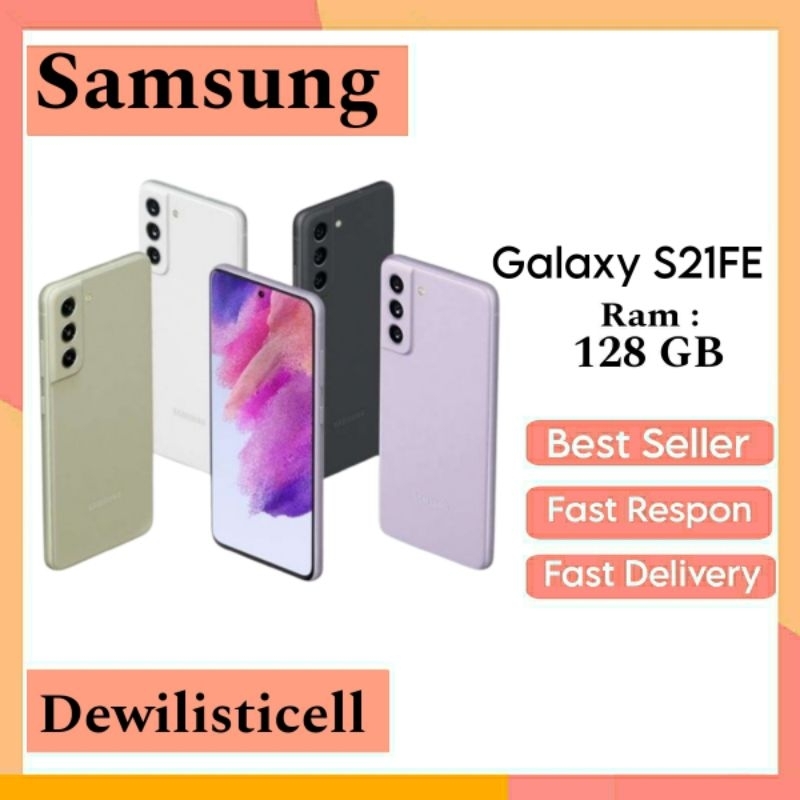 Samsung Galaxy S21FE 5G SECOND ORIGINAL FULLSET LIKE NEW