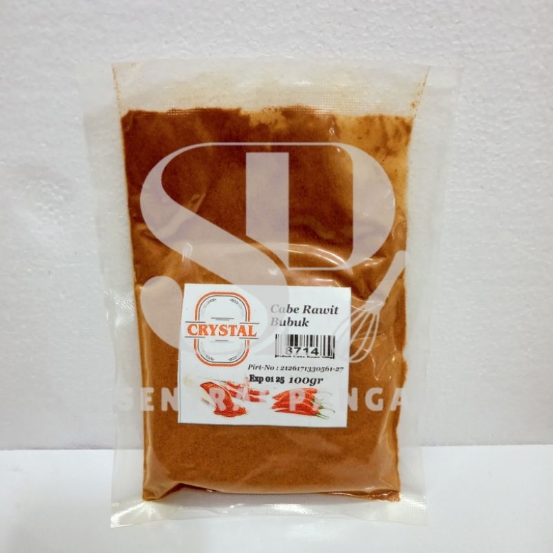 

CRYSTAL BUBUK CABE RAWIT DAN PAPRIKA POWDER 100 GRAM