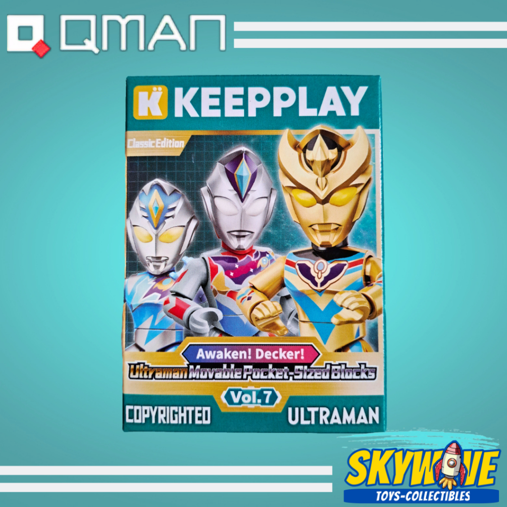 Qman Keepplay Ultraman Mini Figure Classic Edition Vol. 7