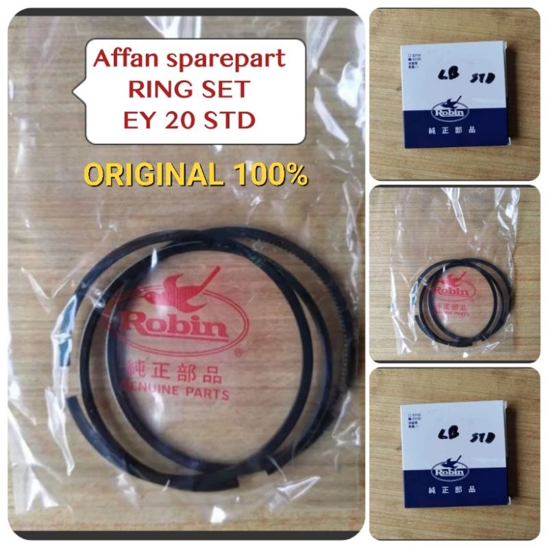 RING SET MESIN BENSIN ROBIN EY 20 ( 5 HP ) STD ORIGINAL ROBIN