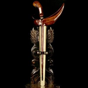 Keris Pamengkang Jagat Pamor Tejo Kinurung Tangguh Tuban Era Pajajaran